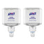 Advanced Hand Sanitizer Foam, For Es6 Dispensers, 1,200 Ml Refill, , Clean Scent 2/carton