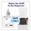 Es8 Touch Free Hand Sanitizer Dispenser, 1,200 Ml, 5.25 X 8.56 X 12.13, White