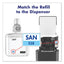 Advanced Gel Hand Sanitizer Refill, 1,200 Ml, Clean Scent, For Es8 Dispensers, 2/carton