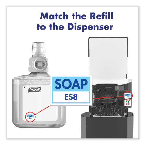 Clean Release Technology (crt) Healthy Soap High Performance Foam, For Es8 Dispensers, Fragrance-free, 1,200 Ml, 2/carton