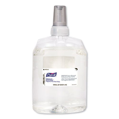 Professional Redifoam Fragrance-free Foam Soap, 2,000 Ml, 4/carton