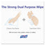 Hand Sanitizer Wipes Wall Mount Dispenser, 1,200/1,500 Wipe Capacity, 13.3 X 11 X 10.88, White