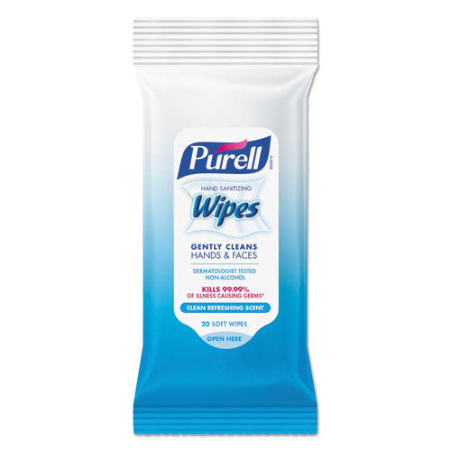 Premoistened Hand Sanitizing Wipes, 5.78 X 7, 100/canister, 12 Canisters/carton