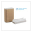 Pacific Blue Basic Folded Paper Towel, 9.2 X 9.4, White, 250/pack, 16 Packs/carton