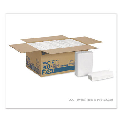 Pacific Blue Select C-fold Paper Towel, 10.1 X 10.1, White, 200/pack, 12 Packs/carton