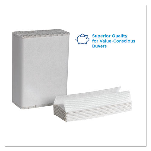 Pacific Blue Select C-fold Paper Towel, 10.1 X 10.1, White, 200/pack, 12 Packs/carton