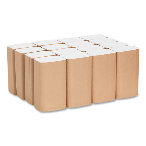 Pacific Blue Basic S-fold Paper Towels, 10.25 X 9.25, White, 250/pack, 16 Packs/carton