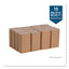 Pacific Blue Basic M-fold Paper Towels, 9.2 X 9.4, Brown, 250/pack, 16 Packs/carton