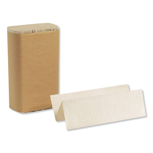 Pacific Blue Basic M-fold Paper Towels, 9.2 X 9.4, Brown, 250/pack, 16 Packs/carton