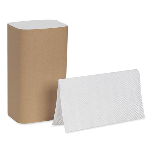 Pacific Blue Basic S-fold Paper Towels, 10.25 X 9.25, Brown, 250/pack, 16 Packs/carton