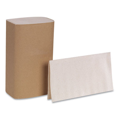 Pacific Blue Basic S-fold Paper Towels, 10.25 X 9.25, Brown, 250/pack, 16 Packs/carton