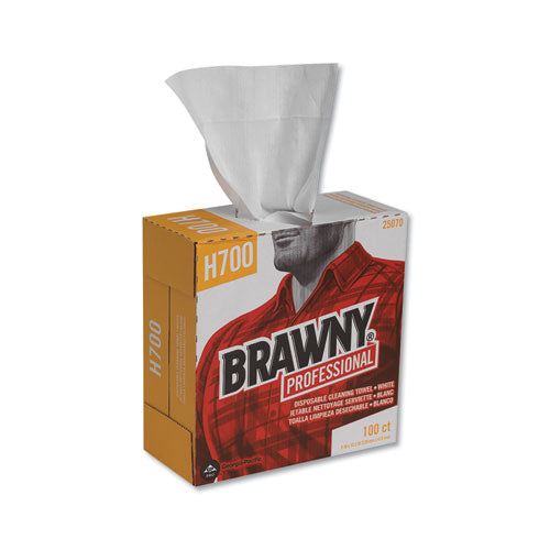 Medium Weight Hef Shop Towels, 9.1 X 16.5, 100/box
