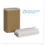 Pacific Blue Basic C-fold Paper Towel, 10.1 X 12.7, White, 240/pack, 10 Packs/carton