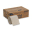 Hardwound Roll Paper Towel, Nonperforated, 7.87" X 1,000 Ft, Brown, 6 Rolls/carton