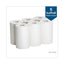 Hardwound Paper Towel Roll, Nonperforated, 9" X 400 Ft, White, 6 Rolls/carton