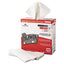 Medium Duty Scrim Reinforced Wipers, 4-ply, 9.25 X 16.69, White, 166/box, 5 Boxes/carton