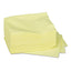 Dusting Cloths Quarterfold, 17 X 24, Yellow, 50/pack, 4 Packs/carton