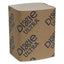 Interfold Napkin Refills 2-ply, 6.5 X 5 Folded, Brown, 6,000/carton