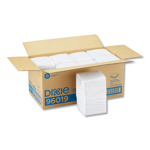 Beverage Napkins, Single-ply, 9 1/2 X 9 1/2, White, 4000/carton