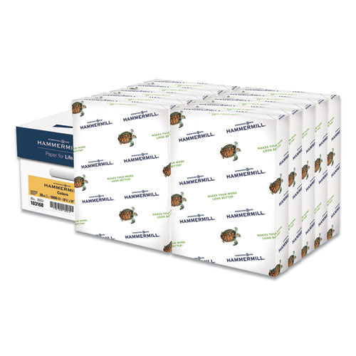 Colors Print Paper, 20 Lb Bond Weight, 8.5 X 11, Blue, 500 Sheets/ream, 10 Reams/carton