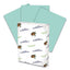 Colors Print Paper, 20 Lb Bond Weight, 8.5 X 11, Green, 500 Sheets/ream, 10 Reams/carton
