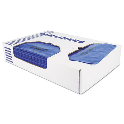Healthcare Biohazard Printed Can Liners, 20-30 Gal, 1.3 Mil, 30" X 43", Blue, 200/carton