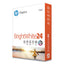 Brightwhite24 Paper, 100 Bright, 24 Lb Bond Weight, 8.5 X 11, Bright White, 500/ream