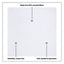 Linen-like Natural Flat Pack Napkin, Ultraply, 16" X 16", White, 1,200/carton