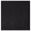 Beverage Napkins, 2-ply, 9 1/2 X 9 1/2, Black, 1000/carton