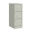 Vertical Letter File Cabinet, 3 Letter-size File Drawers, Light Gray, 15 X 22 X 40.19