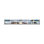 Earthscapes Recycled Monthly Desk Pad Calendar, Coastlines Photos, 18.5 X 13, Black Binding/corners,12-month (jan-dec): 2023