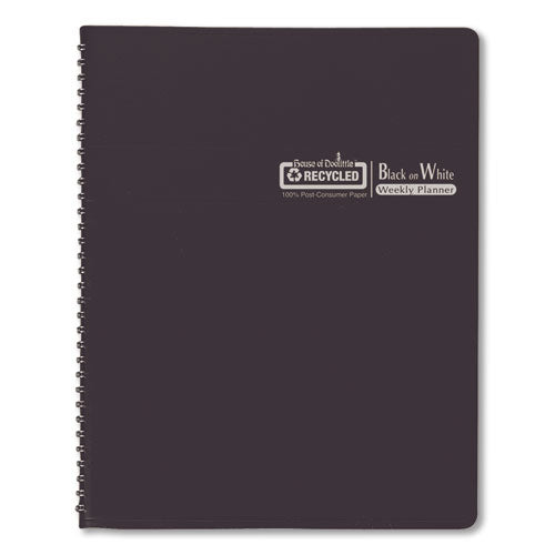 Black-on-white Photo Weekly Appointment Book, Landscapes Photography, 11 X 8.5, Black Cover, 12-month (jan To Dec): 2023