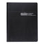 Recycled Professional Weekly Planner, 15-minute Appts, 11 X 8.5, Black Wirebound Soft Cover, 12-month (aug-july): 2022-2023