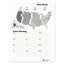 Recycled Professional Weekly Planner, 15-minute Appts, 11 X 8.5, Black Wirebound Soft Cover, 12-month (aug-july): 2022-2023