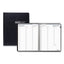 Recycled Professional Weekly Planner, 15-minute Appts, 11 X 8.5, Black Wirebound Soft Cover, 12-month (aug-july): 2022-2023