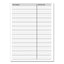 Recycled Weekly Appointment Book Ruled Without Appointment Times, 8.75 X 6.88, Black Cover, 12-month (jan To Dec): 2023