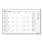 Recycled Ruled 14-month Planner With Stitched Leatherette Cover, 10 X 7, Black Cover, 14-month (dec To Jan): 2022 To 2024