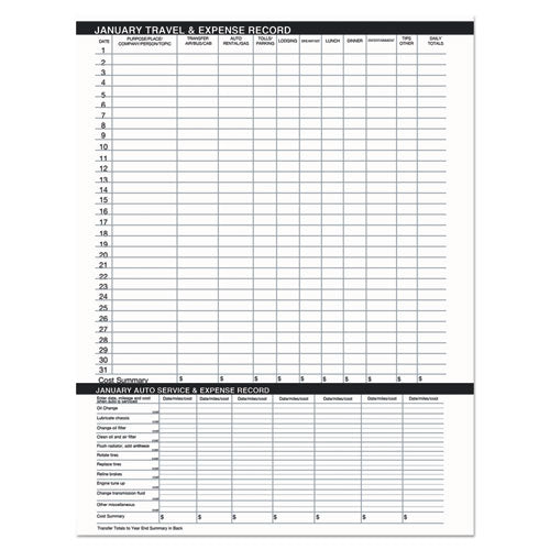 14-month Recycled Ruled Monthly Planner, 8.75 X 6.78, Black Cover, 14-month (dec To Jan): 2022 To 2024