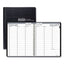 Recycled Professional Weekly Planner, 15-minute Appts, 11 X 8.5, Black Wirebound Soft Cover, 24-month (jan-dec): 2023-2024