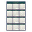 Four Season Erasable Business/academic Recycled Wall Calendar, 24 X 37, 12-month(july-june):2022-2023, 12-month(jan-dec):2023