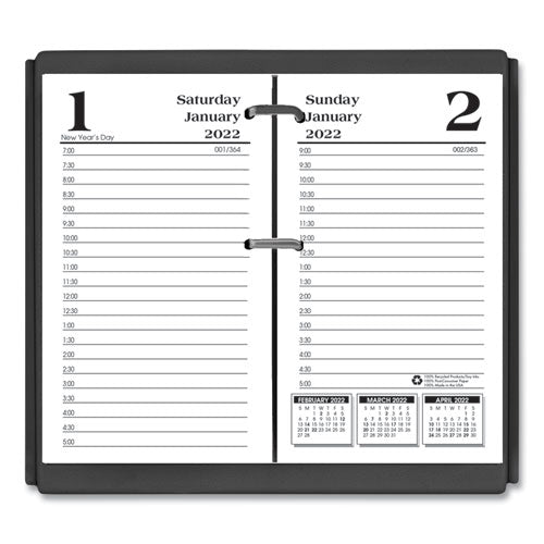 Economy Daily Desk Calendar Refill, 3.5 X 6, White Sheets, 2023