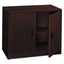 10500 Series Storage Cabinet W/doors, 36w X 20d X 29.5h, Mahogany