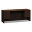 10500 Series Kneespace Credenza With 3/4-height Pedestals, 72w X 24d X 29.5h, Harvest