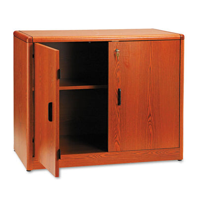 10700 Series Locking Storage Cabinet, 36w X 20d X 29.5h, Harvest