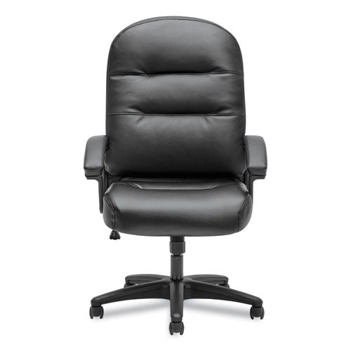 Pillow-soft 2090 Series Executive High-back Swivel/tilt Chair, Supports Up To 250 Lb, 16" To 21" Seat Height, Black
