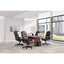 Pillow-soft 2090 Series Executive High-back Swivel/tilt Chair, Supports Up To 250 Lb, 16" To 21" Seat Height, Black