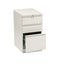 Brigade Mobile Pedestal With Pencil Tray Insert, Left Or Right, 3-drawers: Box/box/file, Letter, Putty, 15" X 19.88" X 28"