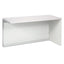 38000 Series Return Shell, Right, 31.75w X 53.19d X 3.75h,silver Mesh/light Gray