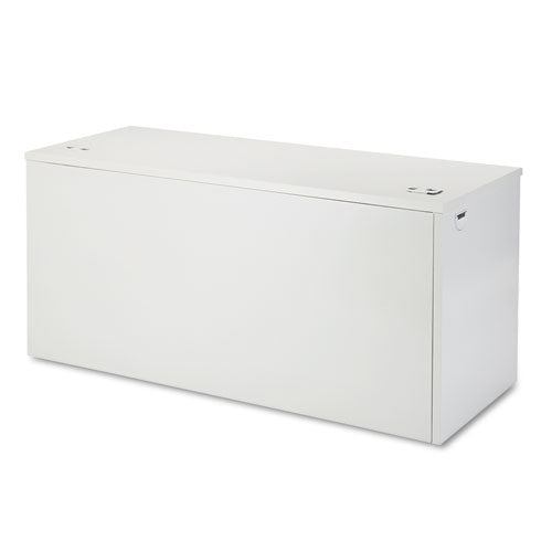 38000 Series Return Shell, Right, 33.75w X 65d X 4.19h, Silver Mesh/light Gray