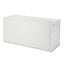 38000 Series Return Shell, Right, 60w X 24d X 29.5h, Mahogany/charcoal